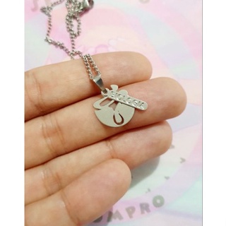 Colar Biologia aço inox cirúrgico gargantilha corrente pingente bióloga formatura prata presente profissão em Oferta na Shopee