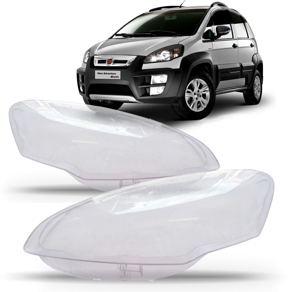 PAR LENTE FAROL FIAT IDEA 2011 2012 2013 2014 2015 em Oferta na Shopee