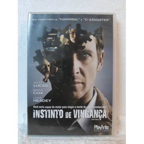 Dvd  Instinto De Vingança - Original - Josh Lucas