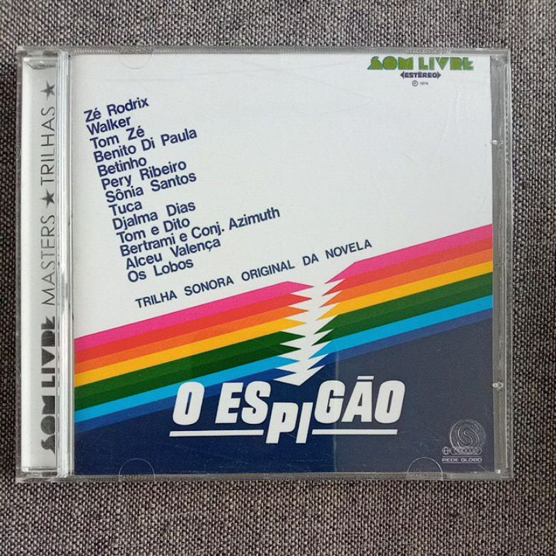 Cd Novela O Espigão - Zé Rodrix - Alceu Valença  - Sônia Santos