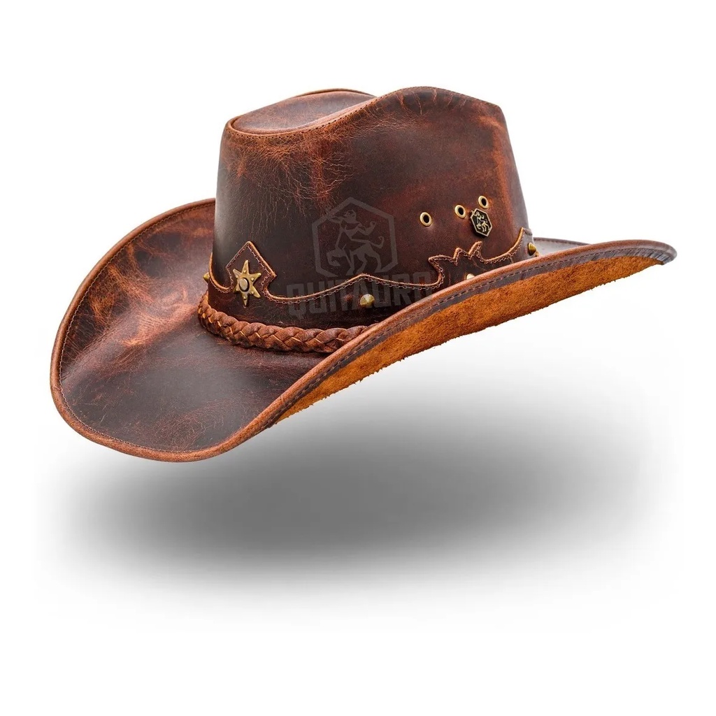 Chapeu Country Masculino E Feminino Americano Texano Cowboy Rodeio Couro Nobre Legítimo
