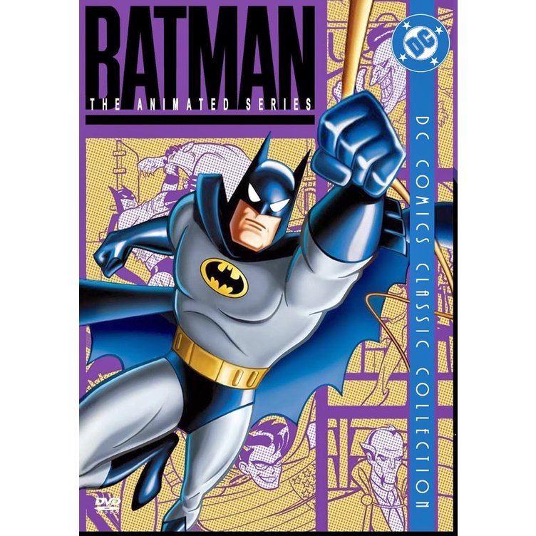 Batman  A série animada 3 temporada completa em 4 dvds