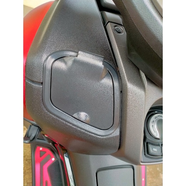 Para Yamaha NMAX V2 2021 2022 2023 Capa De Bolso Lateral Porta USB Compartimento À prova d'água
