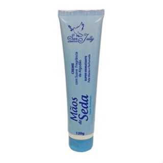 06 und Creme Mãos de Seda 120g San Jully Cosméticos em Oferta na Shopee