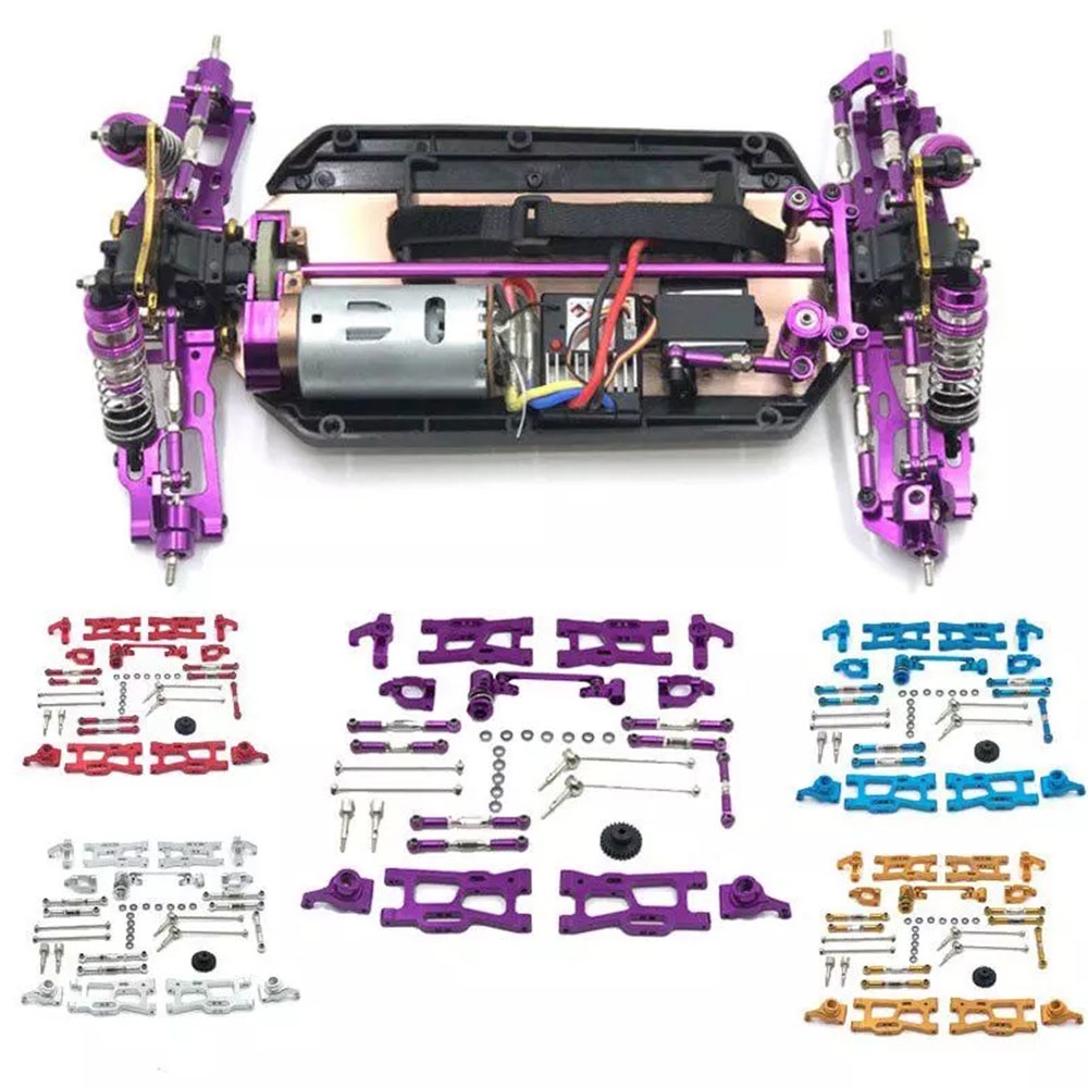 wltoys 144001 124019 124017 Conjunto metal upgrade Peças Acessórios Parte