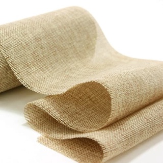 Tecido Juta Tela de Juta Liso Cru - 50 cm x 1,00mt de Largura Tecido Juta Decoração, Juta Artesanato Patchwork [1,00 Largura]