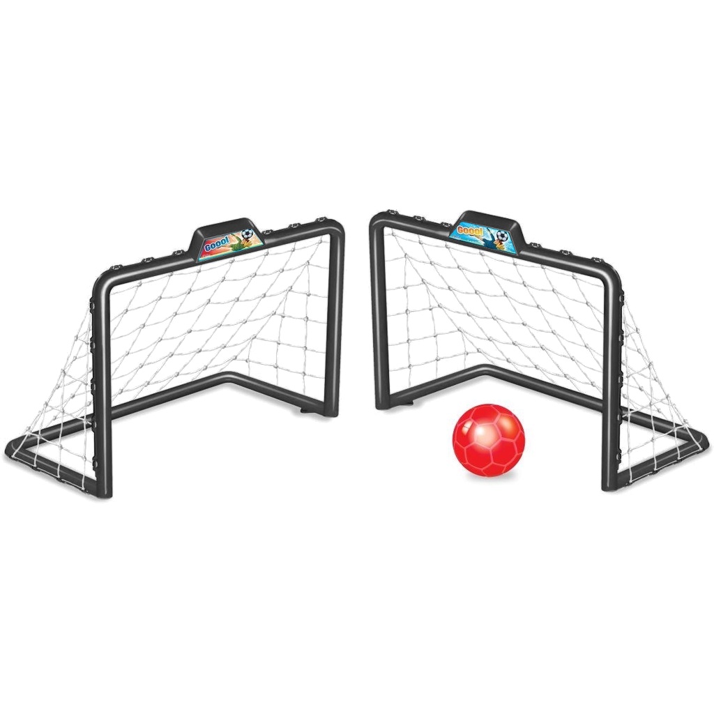 Mini Trave Gol Futebol Infantil 1 Bola 2 Traves 2 Redes - Lider Brinquedos