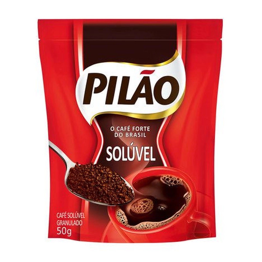 Café Solúvel Granulado Pilão 50g Shopee Brasil