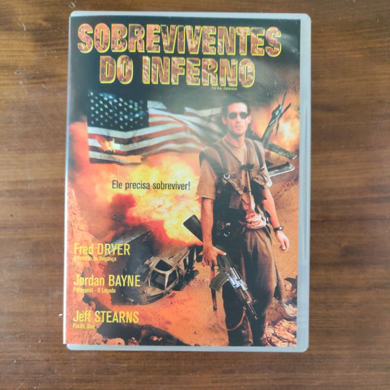DVD Original Sobreviventes do Inferno