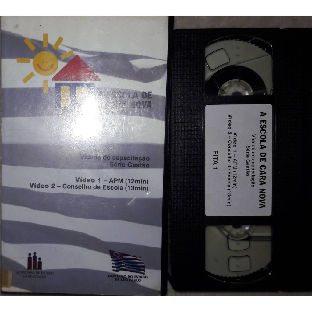 VHS ORIGINAL A ESCOLA DE CARA NOVA FITA 1