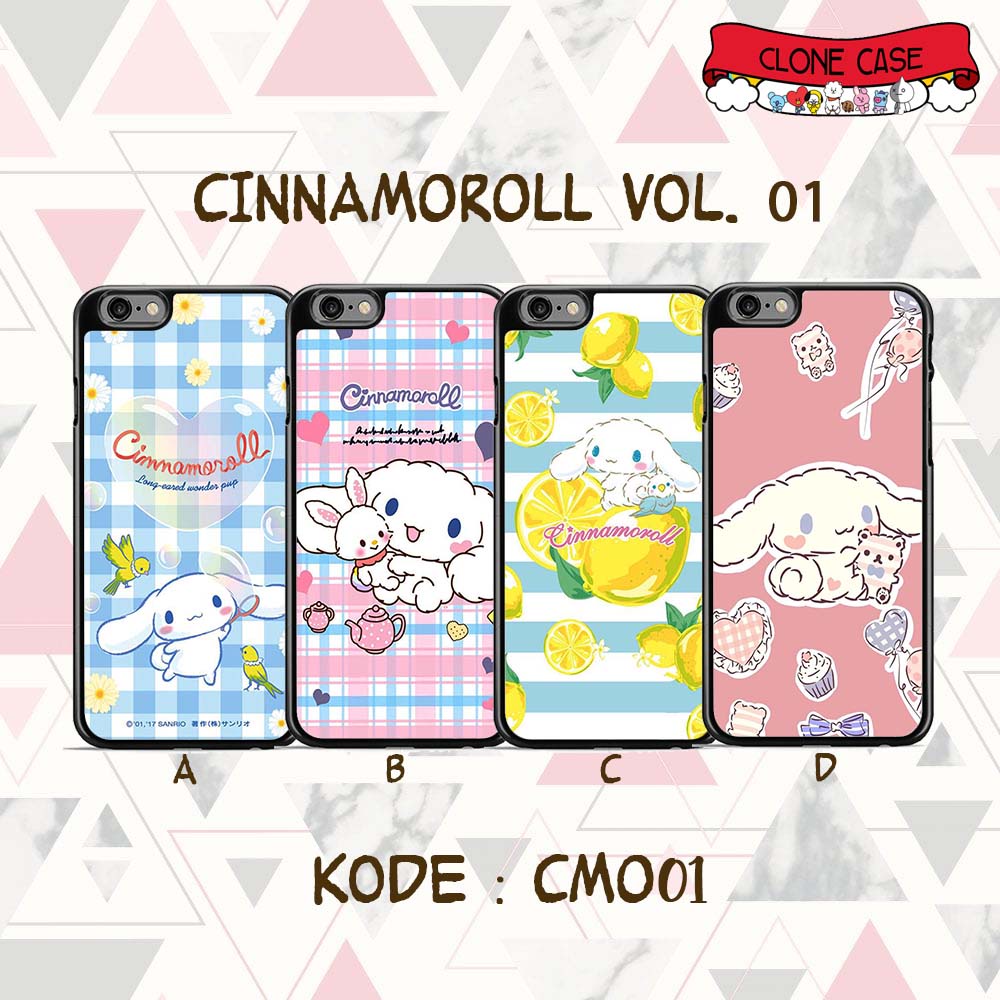 Capa Cinnamoroll Hardcase Samsung E5 E7 Grand 2 J1 2016 Ace Mini J2 Core Prime Pro J3 2016 J4 J6 J8 Plus J5 J7 2016 Duo