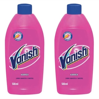 Limpa carpetes e tapetes Karpex 500ml - Vanish - Kit com 02 unidades