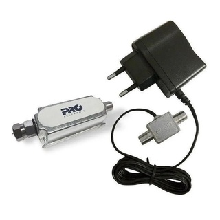 Mini Booster Amplificador TV Digital UHF 40db Proeletronic PQBT-4000LTE em Oferta na Shopee
