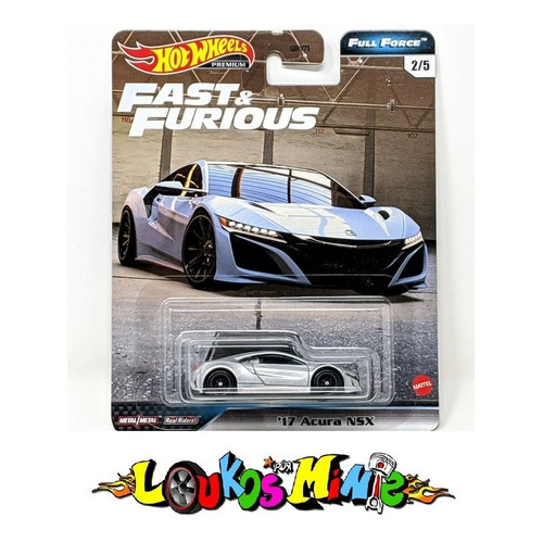 Hot Wheels '17 Acura Nsx  Velozes Furiosos Full Force 2020