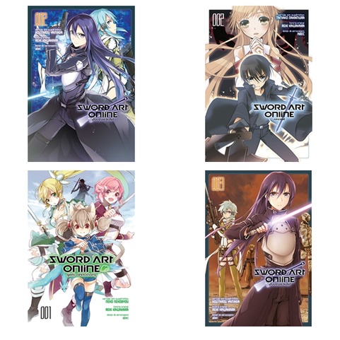 mangá Sword Art Online - Phantom Bullet - aincrad - calibur - girl´s operations - lacrado - panini - manga