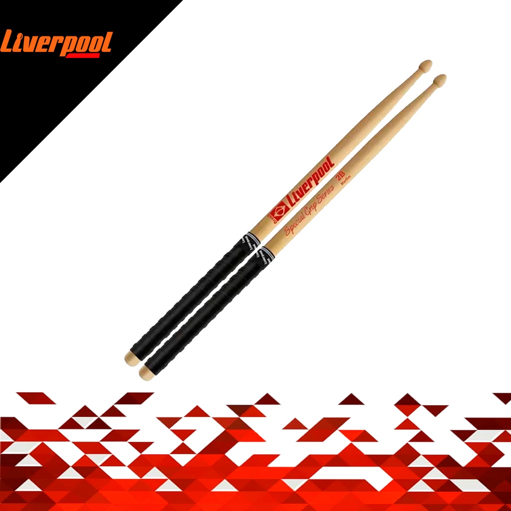 Baquetas Liverpool 2B  Special Grip Marfim SG 2BM