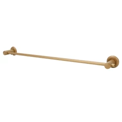Porta Toalha Barra Metal Inox Gold/Dourado Banheiro Parede