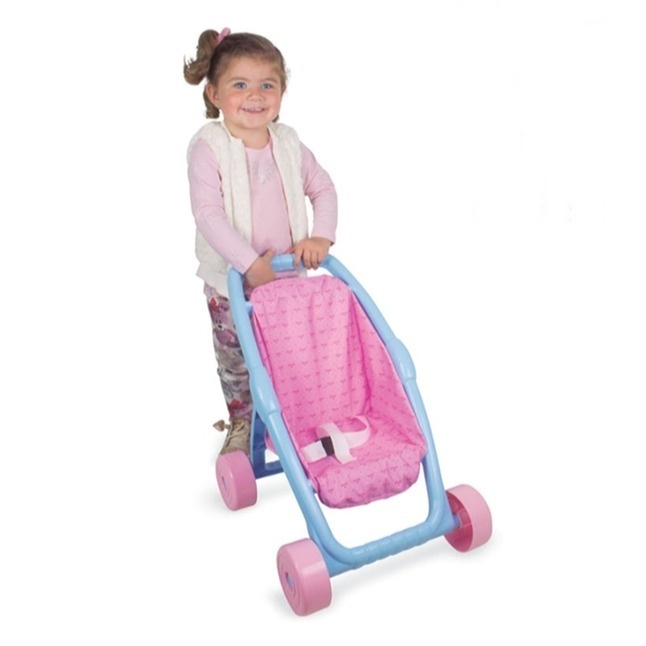 Carrinho De Boneca Bebe Passeio Do Bebe Menina 0790 - Nig Brinquedos