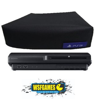 Capa Skin Para Playstation 3 Slim Preto - Anti Poeira Pelos Impermeável Arranhões Gordura