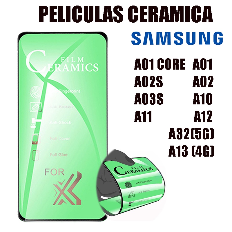 Pelicula Ceramica 3D MOLE P/ SAMSUNG A01 CORE/A02S/A03S/A11/A01/A02/A10/A12/A32(5G)/A13(4G)  Protetor de Tela
