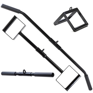 Kit 4 Puxadores Barra Reta + Costas + Neutro + Triângulo / Crossover Academia