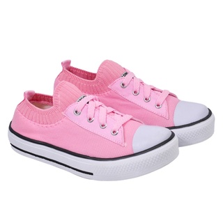 Tênis All Star Converse Feminino Meia Calce Fácil Rosa em Promoção Envio 8x Mais Rápido