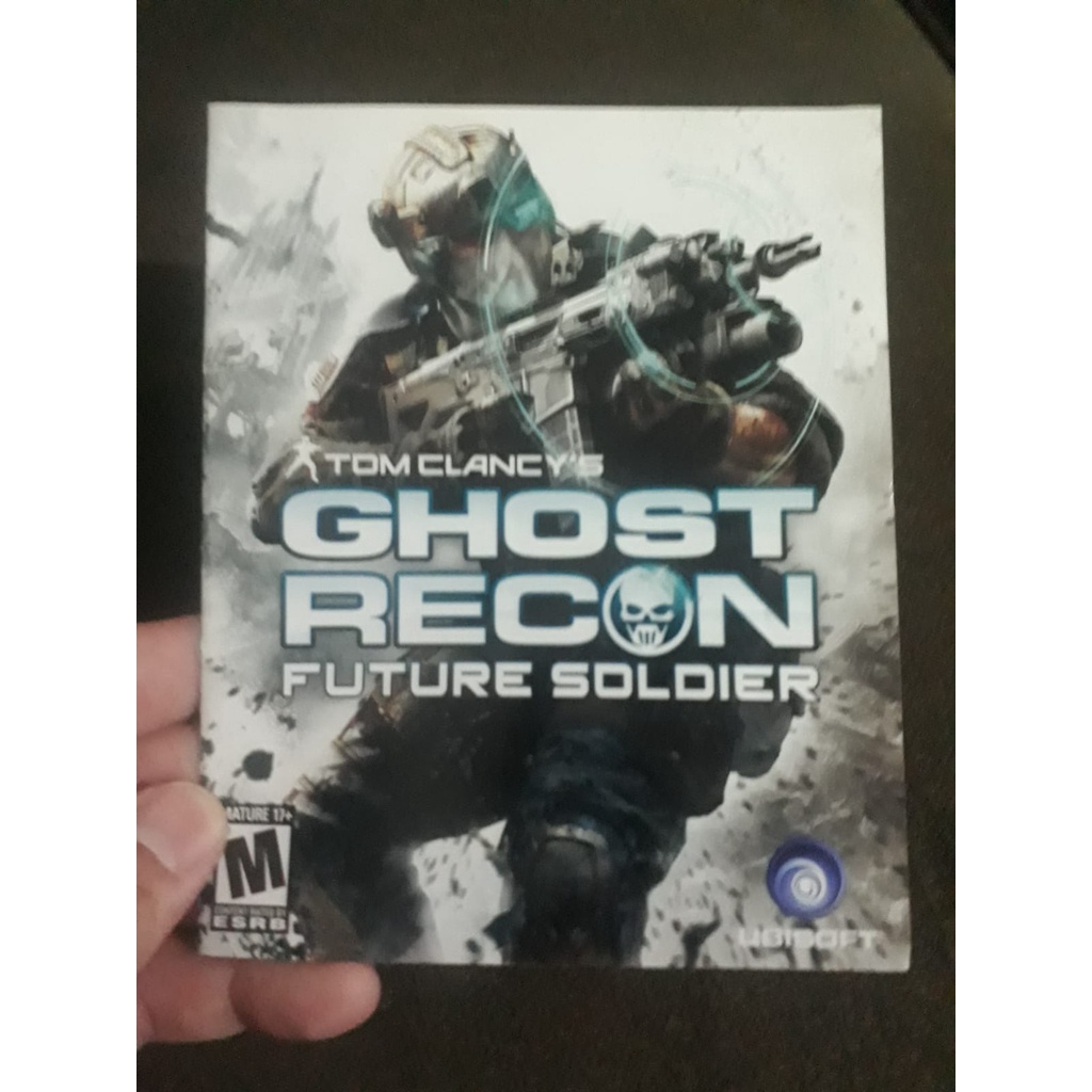 Manual do Jogo Tom Clancy's Ghost Recon Future Soldier - PS3