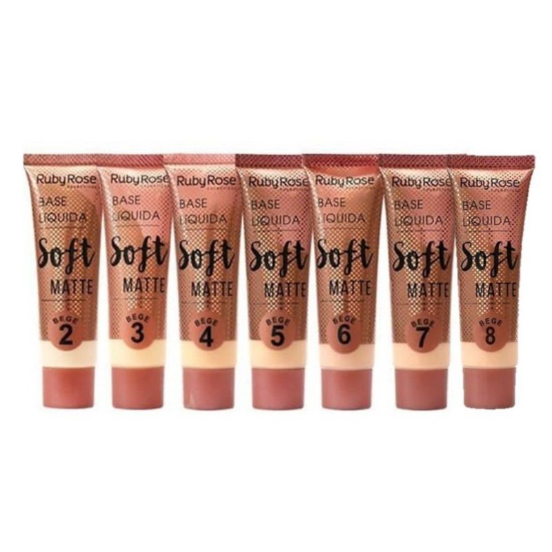 Base liquida soft matte Ruby Rose