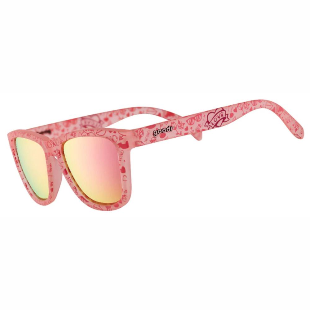 Oculos De Sol Goodr Modelo Two Tats Make A Whole Armação Estiloso Espelhadas Polarizadas Lentes Case Brilho  OGS Esportivo Não Escorrega Esportes Beach Tennis