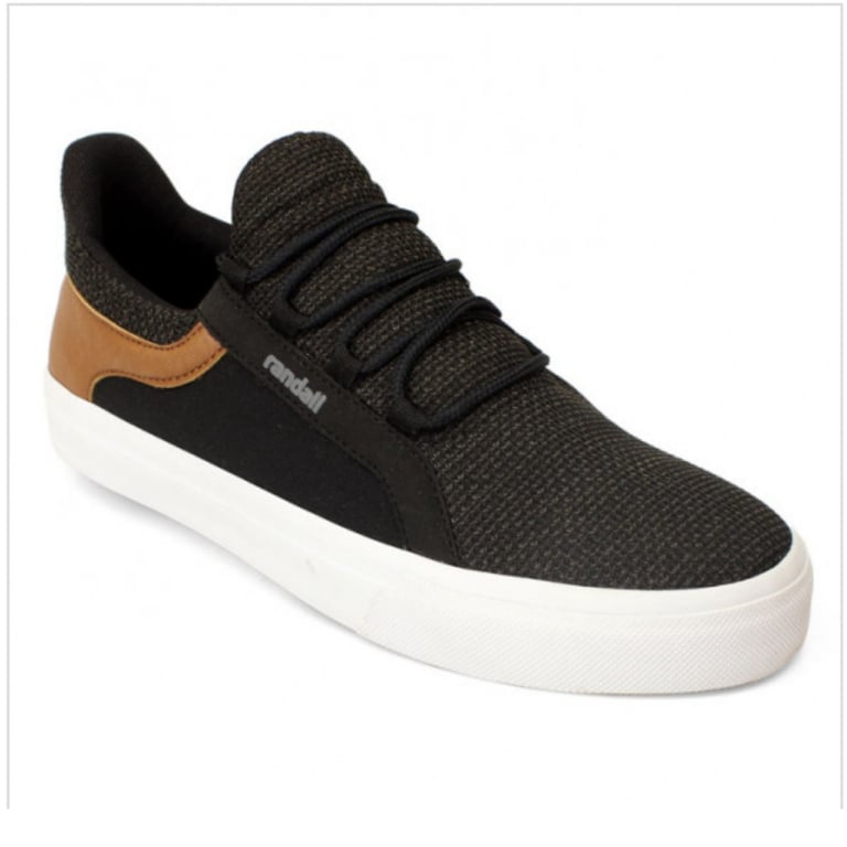 Tênis Masculino Randall Rocket - Preto/Branco