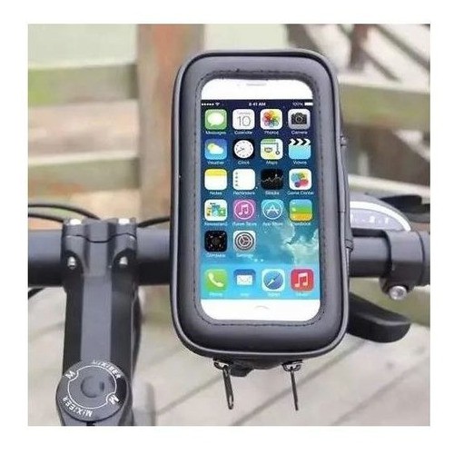 Suporte De Celular Para Moto E Bike A Prova Dagua Gps Tomate