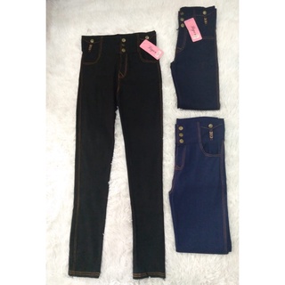 CALÇA LEGGING JEANS FEMININA CONFORTAVEL