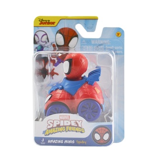 Spidey - Mini Veículo Homem Aranha de 6cm