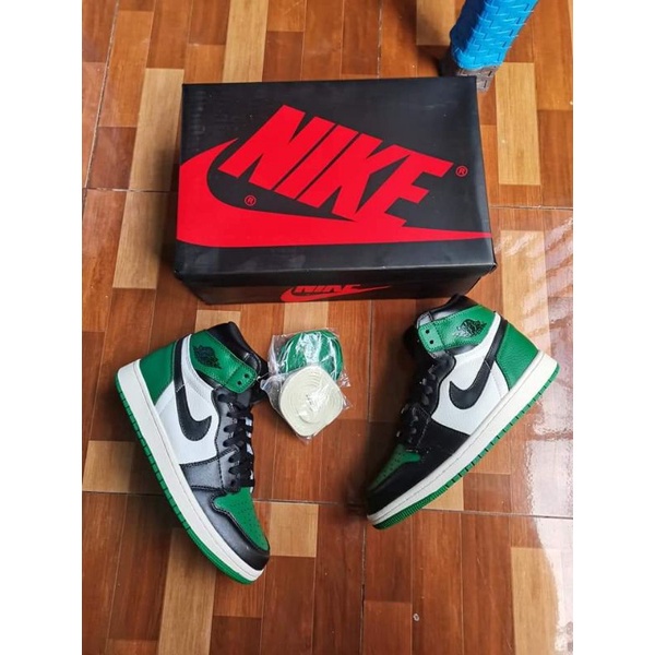 nike jordan 1 pine green