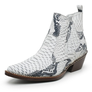 Bota Country Masculina Texana Bico Fino Couro Legitimo Botin em Oferta na Shopee