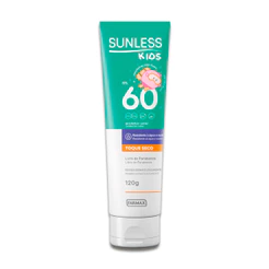 Protetor Solar Sunless 120g Kids Oil Free Fps 60 Farmax