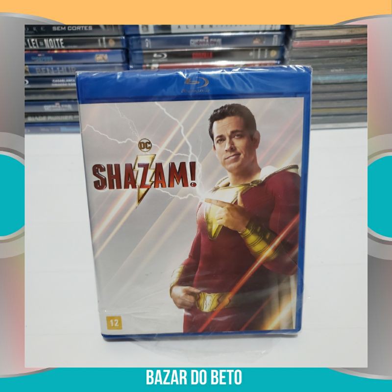 Bluray Filme Shazam (Lacrado) (LEIA A DESCRIÇÃO)