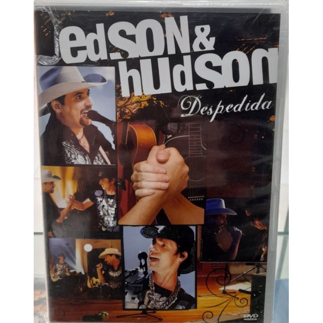 DVD-EDSON E HUDSON-DESPEDIDA-ABERTO MAS NOVO