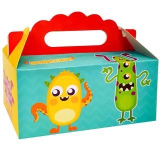 5 Caixa maleta doces festas infantil TEMA MONSTROS 83.8 em Oferta na Shopee