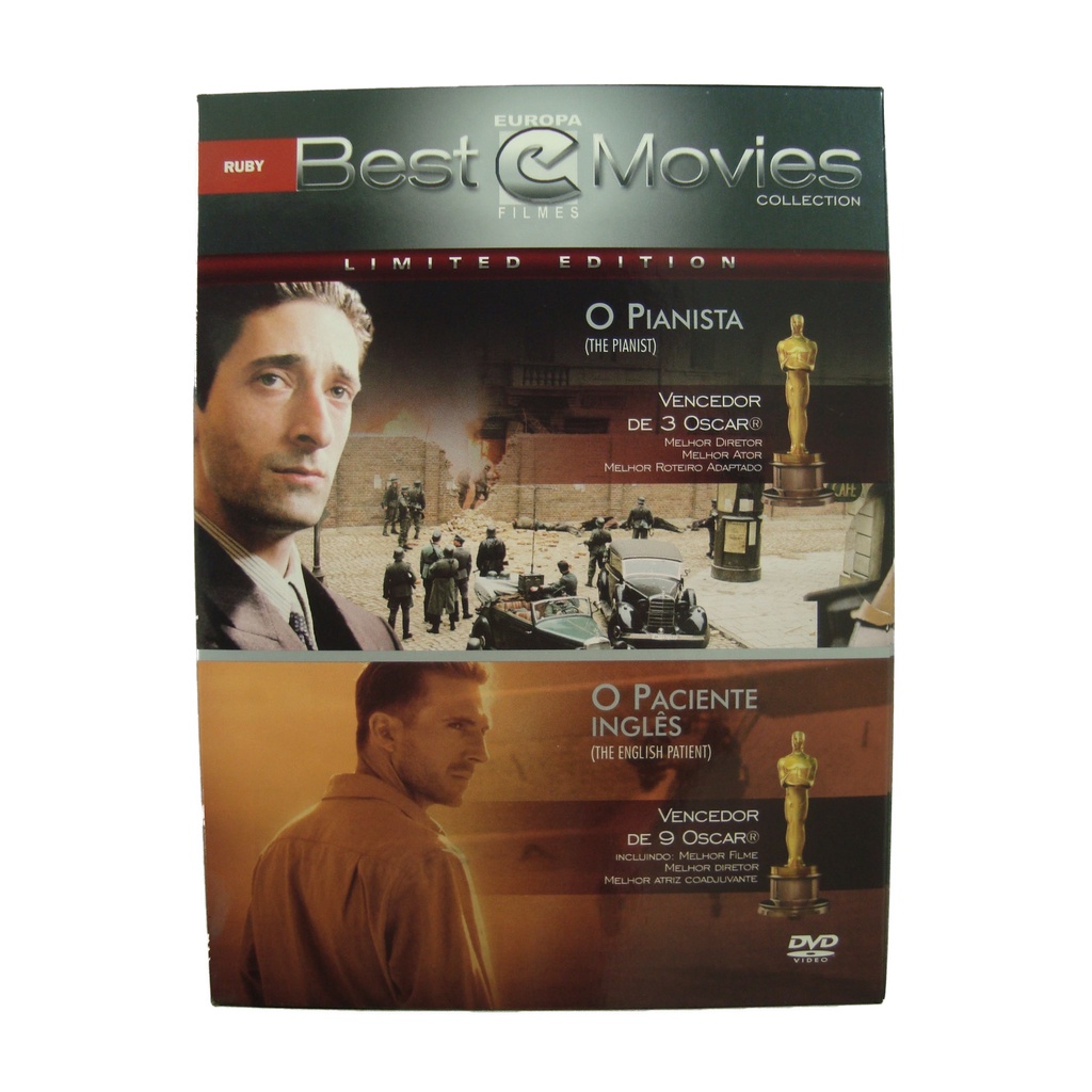 Dvd O Pianista - Vencedor de 3 Oscar