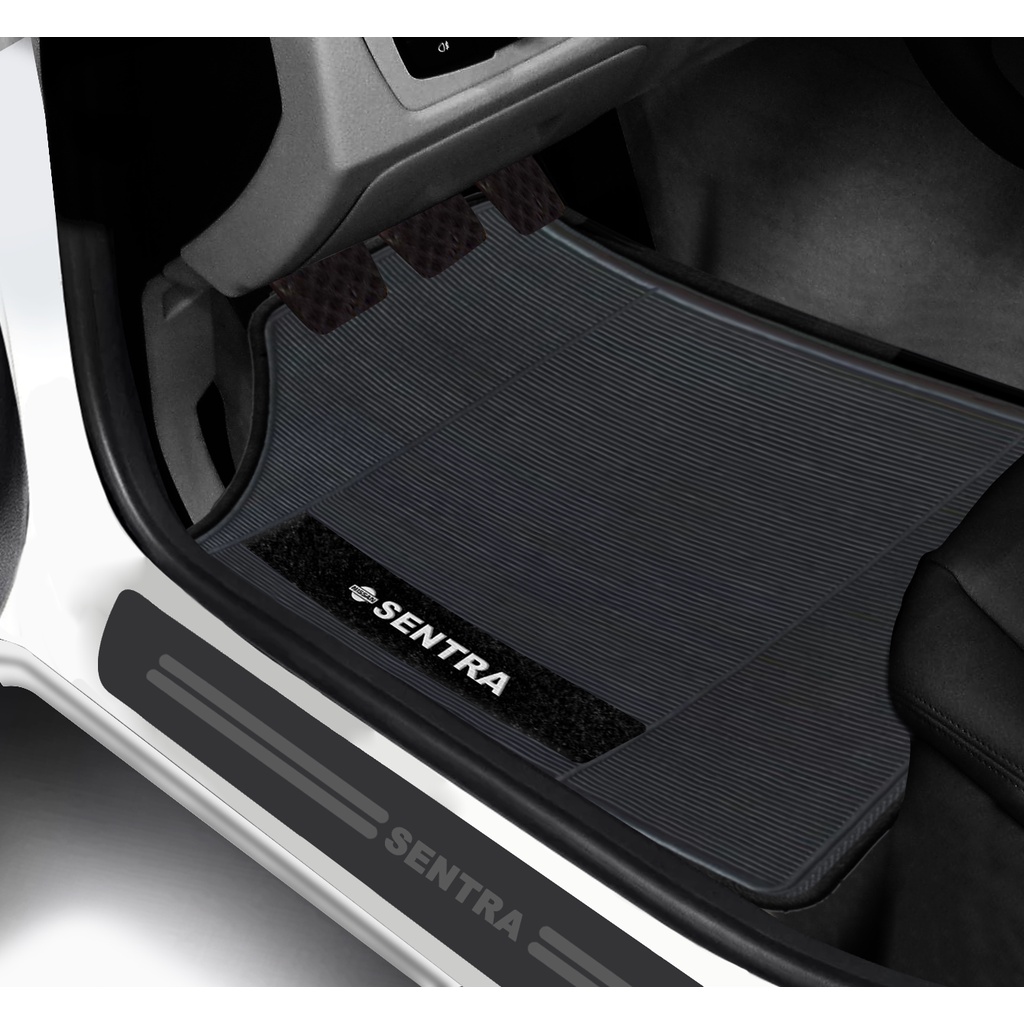 Kit Tapete E Soleira De Porta Nissan Sentra Universal Carro personalizado em Oferta na Shopee