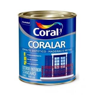 Tinta Esmalte Coralar Brilhante 1/4 900ml - Coral