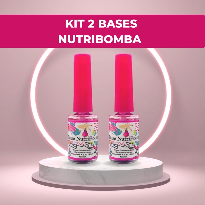 Promoção Kit 2 Bases Fortalecedoras Nutribomba - Frete grátis - Envio 24horas