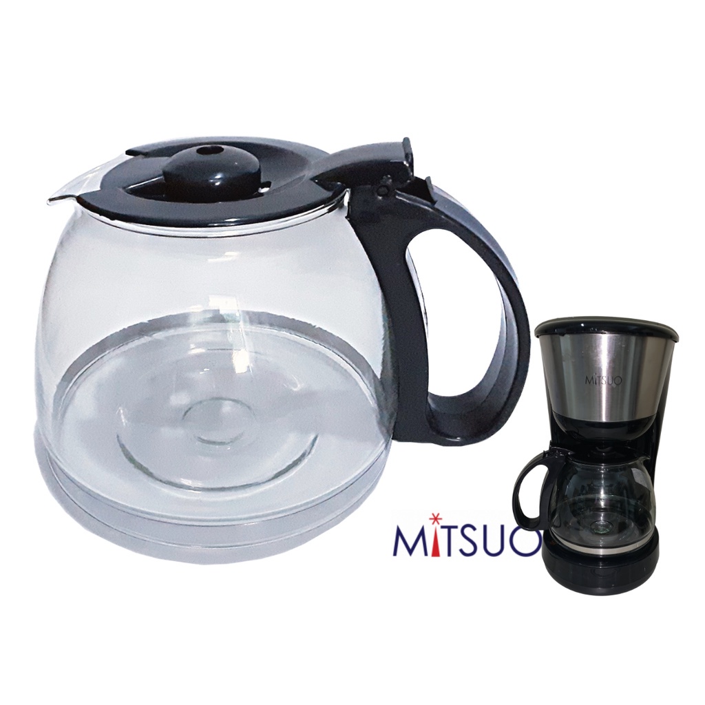 Jarra de Cafeteira MITSUO CM4313AC-CB 30 Cafes Preto Forte