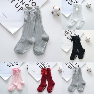 Meias De Bebê Recém-Nascidas Verão Kid Girl Boy Big Bow Algodão Macio Renda Bowknot Cotton