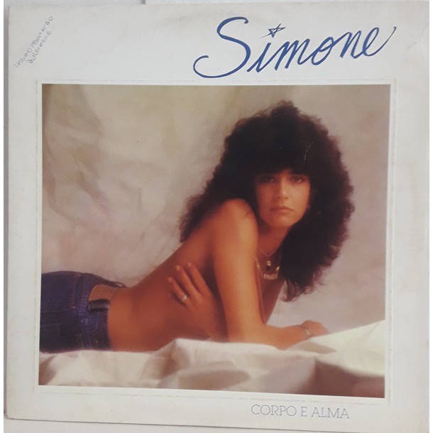 1116 Mvd- LP 1982- Simone - Corpo e Alma- Música- Disco Vinil Original- Long Play LP- CBS- 138.267
