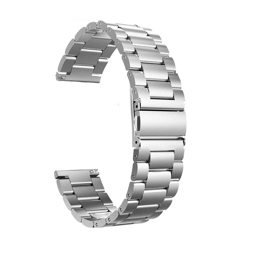 Pulseira Relogio Smartwatch Smartband inteligente esporte band Aço Inox 3 Elos