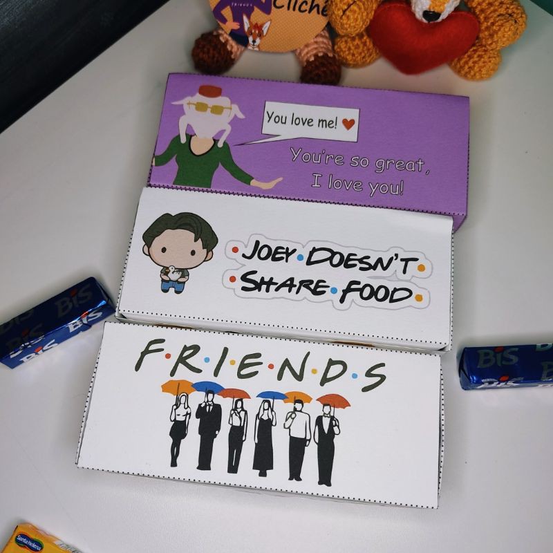 caixa personalizada friends | Shopee Brasil