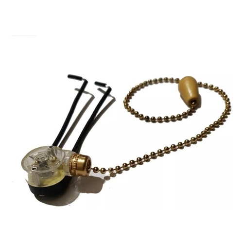 Chave P/ Ventilador Teto Liga/desliga Com Função De Lampada