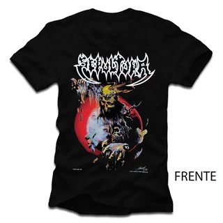 Camiseta Sepultura Beneath World 1990 Of. - Relançamento
